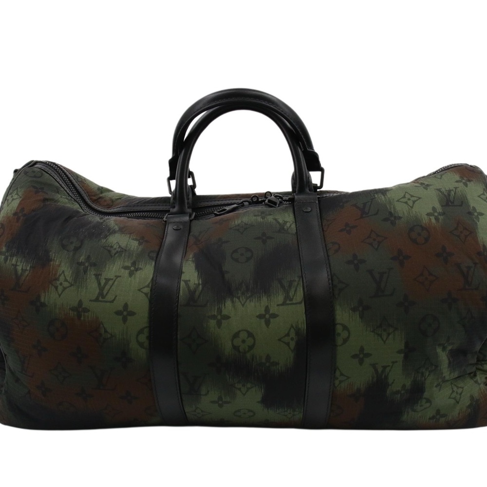 Louis Vuitton Camouflage Duffel Bag